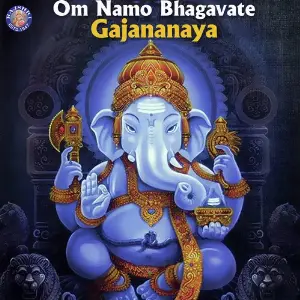 Om Namo Bhagavate Gajananaya image