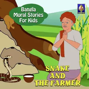 Bangla Moral Stories for Kids - Snake And The Farmer image