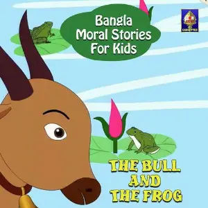 Bangla Moral Stories for Kids - The Bull And The Frog image