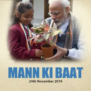 Mann Ki Baat - Nov. 2019 image