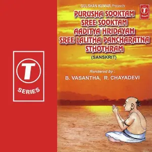 Purusha Sooktam Sree Sooktam Aaditya Hridayam Sree Lalitha Pancharatna Sthothram image