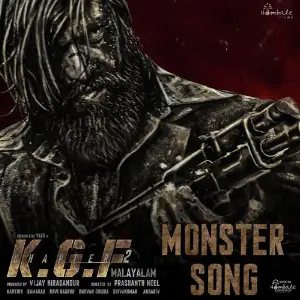 The Monster Song (From KGF Chapter 2 - Malayalam) Ravi Basrur, Adithi Sagar