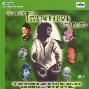 The Versatile Ustad Zakir Hussain N Maestros Vol - 4 image
