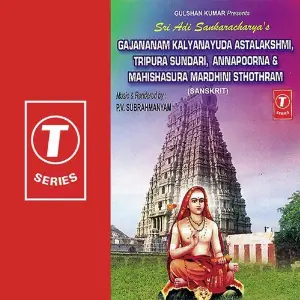 Gajananam Kalyanayuda Astalakshmi, Tripura Sundari, Annapoorna  Mahishasura Mardhini Sthothrams image