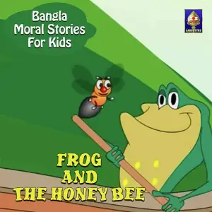 Bangla Moral Stories for Kids - Frog And The Honey Bee image