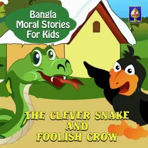 Bangla Moral Stories for Kids - The Clever Snake And Foolish Crow image