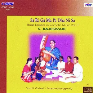 Basic Lessons In Carnatic - S. Rajeswari Vol - 1 image