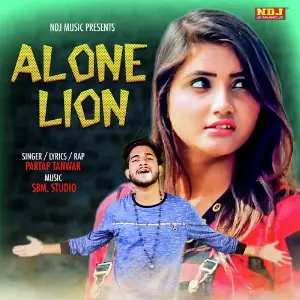 Alone Lion image