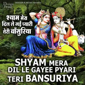 Shyam Mera Dil Le Gayee Pyari Teri Bansuriya image